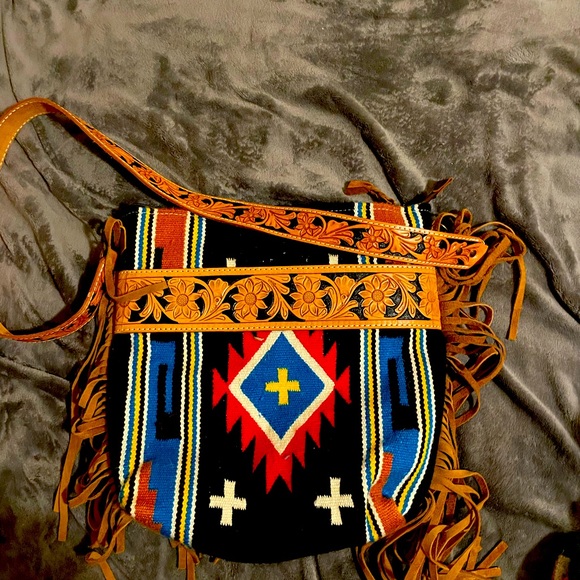 Handbags - Western leather bag